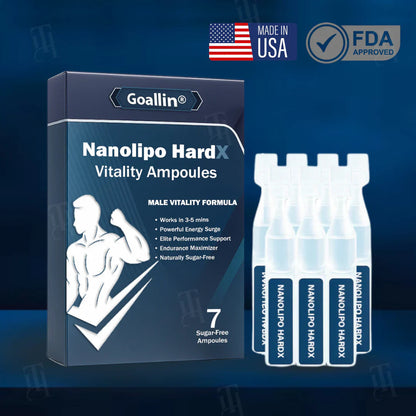 Vigoro™ - Nanolipo HardX Vitality Ampoules | Firm Erections in 3 Minutes – No Pills!